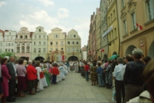 Jelenia Góra : peregrynacja obrazu Matki Boskiej Częstochowskiej (fot. 3) [Dokument ikonograficzny]