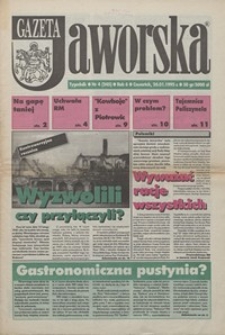 Gazeta Jaworska, 1995, nr 4