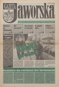 Gazeta Jaworska, 1995, nr 10