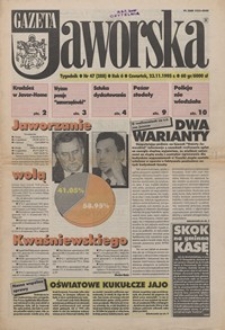 Gazeta Jaworska, 1995, nr 47