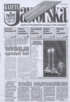 Gazeta Jaworska, 1995, nr 51/52