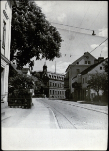 [Jelenia Góra (Cieplice) - budynek poczty] (fot. 2) [Dokument ikonograficzny]