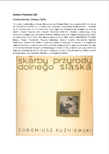Skarby z Pracowni (19) : Skarby przyrody Dolnego Śląska [Dokument elektroniczny]
