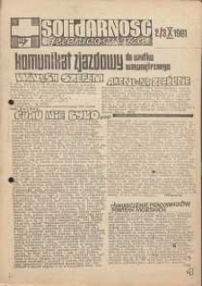 Solidarność Jeleniogórska : komunikat zjazdowy : 2/3.10.1981 r.