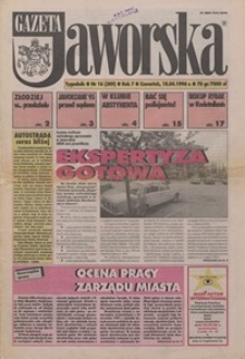Gazeta Jaworska, 1996, nr 16