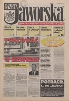 Gazeta Jaworska, 1996, nr 17