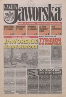 Gazeta Jaworska, 1996, nr 34