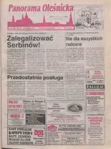 Panorama Oleśnicka: tygodnik Ziemi Oleśnickiej, 1998, nr 16