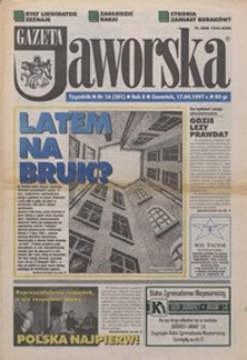 Gazeta Jaworska, 1997, nr 16