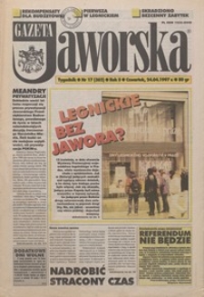 Gazeta Jaworska, 1997, nr 17