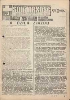 Solidarność Jeleniogórska : komunikat zjazdowy : 5/6.10.1981 r.