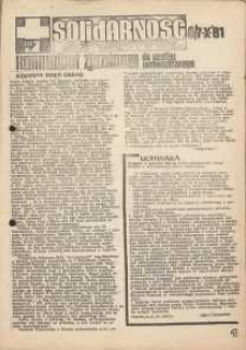 Solidarność Jeleniogórska : komunikat zjazdowy : 6/7.10.1981 r.