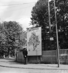 Kamienna Góra : plansza informacjna z mapą turystyczną powiatu [Dokument ikonograficzny]