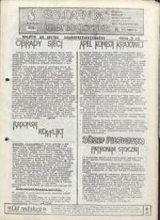Solidarność Jeleniog&oacute;rska : pismo NSZZ Solidarność wojew&oacute;dztwa jeleniog&oacute;rskiego : 26.11.1981 r., nr 20/21