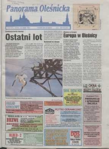 Panorama Oleśnicka: tygodnik Ziemi Oleśnickiej, 1998, nr 31