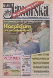 Gazeta Jaworska, 1998, nr 20