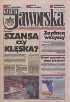 Gazeta Jaworska, 1998, nr 25