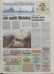 Panorama Oleśnicka: tygodnik Ziemi Oleśnickiej, 1998, nr 33