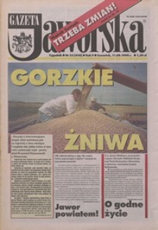 Gazeta Jaworska, 1998, nr 33
