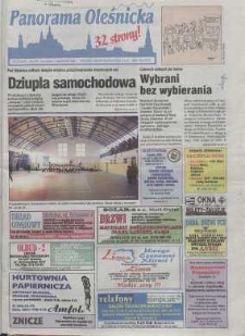 Panorama Oleśnicka: tygodnik Ziemi Oleśnickiej, 1998, nr 39