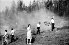 [Ćwiczenia przeciwpożarowe] (fot 3) [Dokument ikonograficzny]