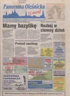 Panorama Oleśnicka: tygodnik Ziemi Oleśnickiej, 1998, nr 43