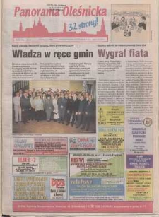 Panorama Oleśnicka: tygodnik Ziemi Oleśnickiej, 1998, nr 46