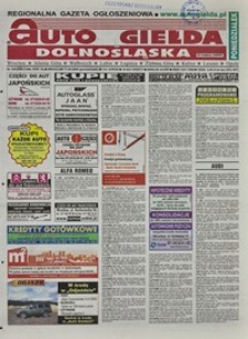 Auto Giełda Dolnośląska : regionalna gazeta ogłoszeniowa, 2006, nr 105 (1494) [11.09]