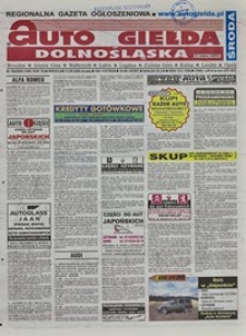 Auto Giełda Dolnośląska : regionalna gazeta ogłoszeniowa, 2006, nr 106 (1495) [13.09]