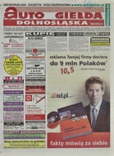 Auto Giełda Dolnośląska : regionalna gazeta ogłoszeniowa, 2006, nr 108 (1497) [18.09]
