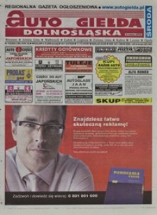 Auto Giełda Dolnośląska : regionalna gazeta ogłoszeniowa, 2006, nr 115 (1504) [4.10]