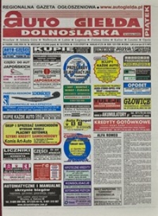 Auto Giełda Dolnośląska : regionalna gazeta ogłoszeniowa, 2006, nr 116 (1505) [6.10]