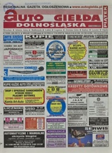 Auto Giełda Dolnośląska : regionalna gazeta ogłoszeniowa, 2006, nr 119 (1508) [13.10]