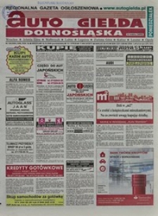 Auto Giełda Dolnośląska : regionalna gazeta ogłoszeniowa, 2006, nr 120 (1509) [16.10]