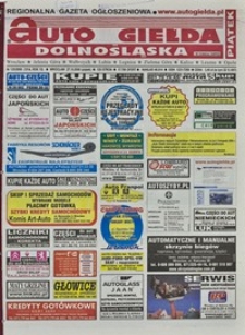Auto Giełda Dolnośląska : regionalna gazeta ogłoszeniowa, 2006, nr 125 (1514) [27.10]