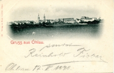 Gruss aus Ohlau [Dokument ikonograficzny]