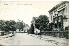 Ohlau. Partie am Friedrichs-Platz [Dokument ikonograficzny]