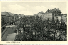 Ohlau. Schlossplatz (wersja II) [Dokument ikonograficzny]