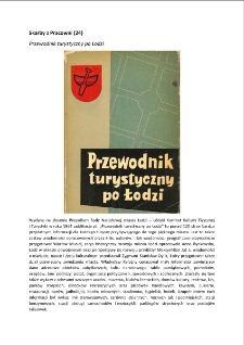 Skarby z Pracowni (24) : Przewodnik turystyczny po Łodzi [Dokument elektroniczny]