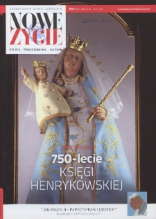 Nowe Życie: dolnośląskie pismo katolickie: religia, kultura, społeczeństwo, 2020, nr 5