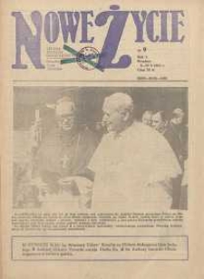 Nowe Życie :dolnośląskie pismo katolickie : religia, kultura, społeczeństwo, 1983, nr 9