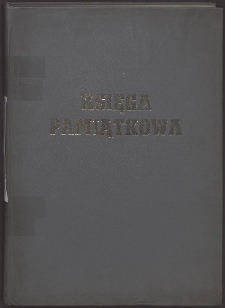 Księga pamiątkowa sekcji fotograficznej Jaworskiego Ośrodka Kultury, 1978-1984 r.
