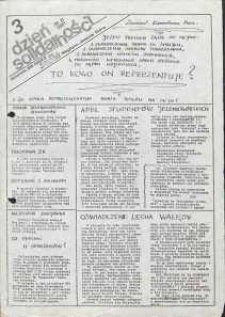 Dzień Solidarności : dziennik ZR NSZZ Solidarność Regionu Jelenia G&oacute;ra, 30.11.1981, nr 3