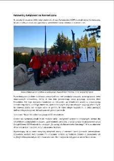 Ratownicy świętowali na Kamieńczyku [Dokument elektroniczny]