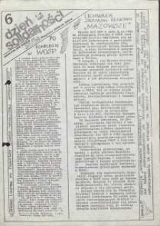 Dzień Solidarności : dziennik ZR NSZZ Solidarność Regionu Jelenia G&oacute;ra, 3.12.1981, nr 6