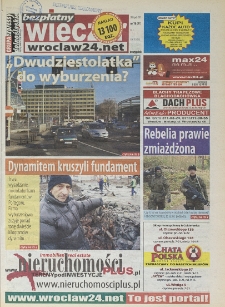 Bezpłatny Wieczór Wrocław 24.net 2007, nr 16