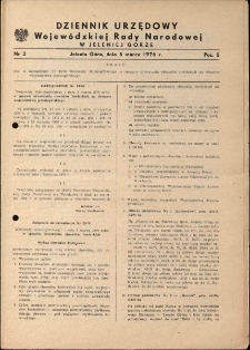 Dziennik Urzędowy Województwa Jeleniogórskiego, 1976, nr 2