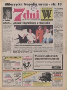 7 dni w Jelczu Laskowicach : dodatek do Wiadomości Oławskich, 1998, nr 1