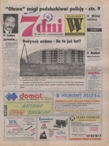7 dni w Jelczu Laskowicach : dodatek do Wiadomości Oławskich, 1998, nr 2