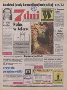 7 dni w Jelczu Laskowicach : dodatek do Wiadomości Oławskich, 1998, nr 8